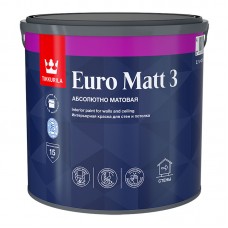 Краска для интерьера Tikkurila Euro Matt 3