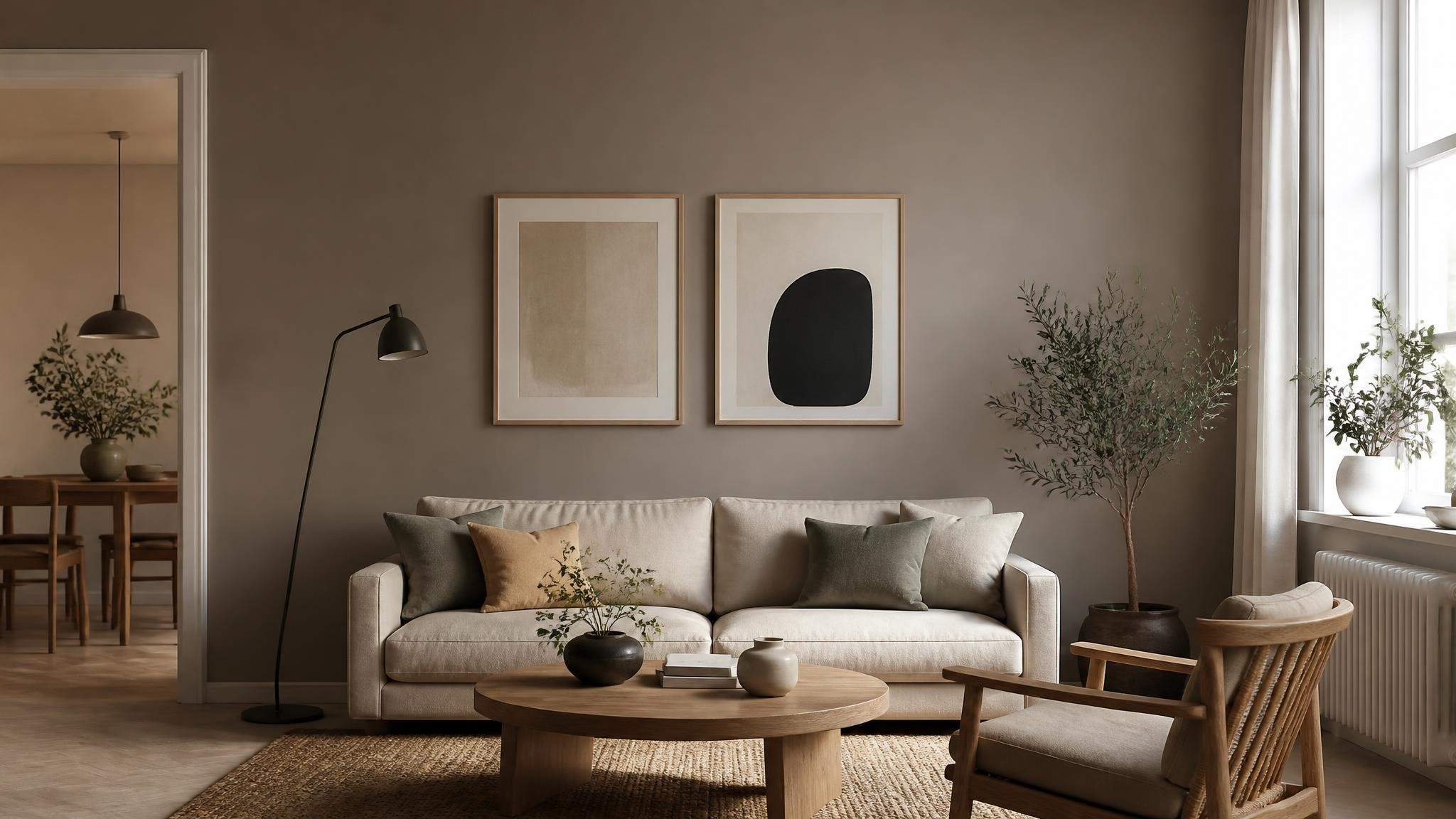 Краски Hygge в интерьере